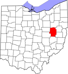 Tuscarawas map