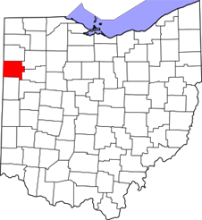 Van Wert map