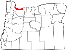 Multnomah map