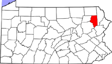 Lackawanna map