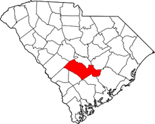 Orangeburg map