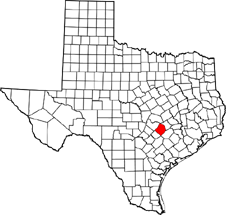 Bastrop map