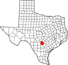 Bexar map