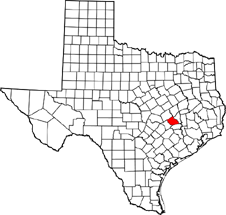 Burleson map