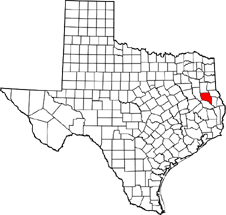 Nacogdoches map