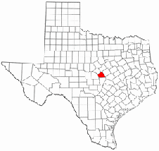 Lampasas map