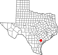 Goliad map