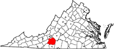 Franklin County map