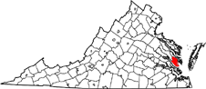 Gloucester County map