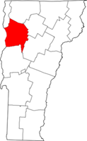 Chittenden map