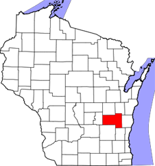 Fond du Lac map