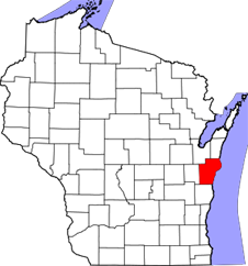 Manitowoc map