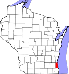 Milwaukee map