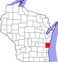 Sheboygan map