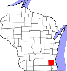 Waukesha map