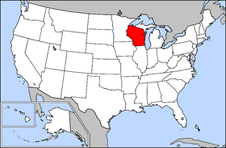 Wisconsin map