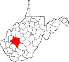 Kanawha map